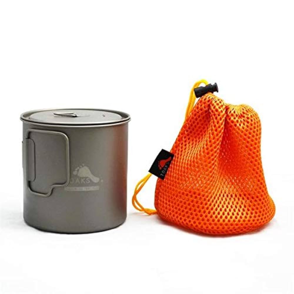 Amazon | TOAKS (トークス) チタニウム ポット 650ml スーパー